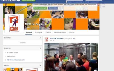 La MFR de Seyssel est sur Facebook !